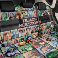 Black Herstory Back Car Seat Cover The History Of African Women - Wonder Print Shop