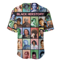 Black Herstory Baseball Jersey The History Of African Women - Wonder Print Shop
