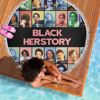 Black Herstory Beach Blanket The History Of African Women - Wonder Print Shop