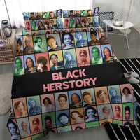Black Herstory Bedding Set The History Of African Women - Wonder Print Shop