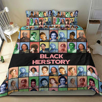 Black Herstory Bedding Set The History Of African Women - Wonder Print Shop