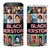 Black Herstory 4 in 1 Can Cooler Tumbler The History Of African Women - Wonder Print Shop