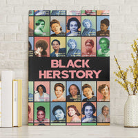 Black Herstory Canvas Wall Art The History Of African Women - Wonder Print Shop