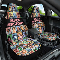 Black Herstory Car Seat Cover The History Of African Women - Wonder Print Shop