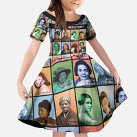 Black Herstory Family Matching Puletasi and Hawaiian Shirt The History Of African Women - Wonder Print Shop