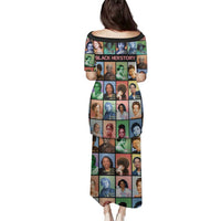 Black Herstory Family Matching Puletasi and Hawaiian Shirt The History Of African Women - Wonder Print Shop