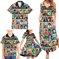 Black Herstory Family Matching Summer Maxi Dress and Hawaiian Shirt The History Of African Women - Wonder Print Shop