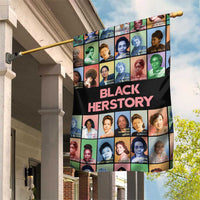 Black Herstory Garden Flag The History Of African Women - Wonder Print Shop