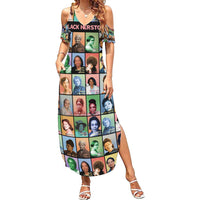 Black Herstory Summer Maxi Dress The History Of African Women - Wonder Print Shop