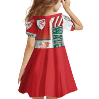 Wales Football Family Matching Puletasi and Hawaiian Shirt The Dragons Soccer - Road To Champion