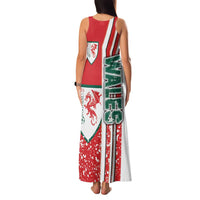 Wales Football Family Matching Tank Maxi Dress and Hawaiian Shirt The Dragons Soccer - Road To Champion - Wonder Print Shop