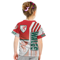 Wales Football Kid T Shirt The Dragons Soccer - Road To Champion - Wonder Print Shop