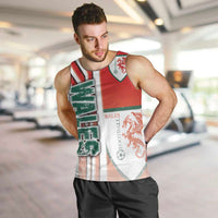 Wales Football Men Tank Top The Dragons Soccer - Road To Champion - Wonder Print Shop