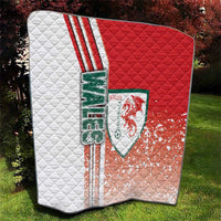 Wales Football Quilt The Dragons Soccer - Road To Champion - Wonder Print Shop