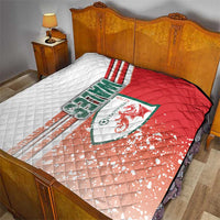 Wales Football Quilt The Dragons Soccer - Road To Champion - Wonder Print Shop