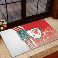 Wales Football Rubber Doormat The Dragons Soccer - Road To Champion - Wonder Print Shop
