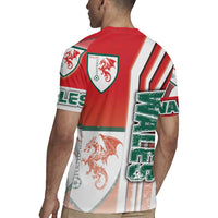 Wales Football Rugby Jersey The Dragons Soccer - Road To Champion - Wonder Print Shop