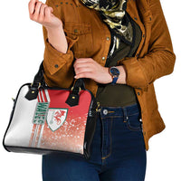 Wales Football Shoulder Handbag The Dragons Soccer - Road To Champion - Wonder Print Shop