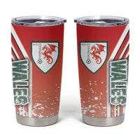 Wales Football Tumbler Cup The Dragons Soccer - Road To Champion - Wonder Print Shop