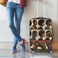 Never Apologize for Being Proudly Black Luggage Cover African Human - Wonder Print Shop