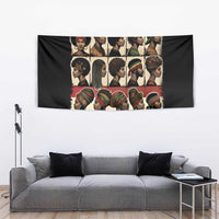 Never Apologize for Being Proudly Black Tapestry African Human - Wonder Print Shop