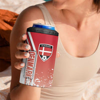 Denmark Football 4 in 1 Can Cooler Tumbler Danish Dynamite Soccer - Road To Champion