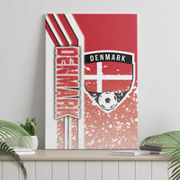 Denmark Football Canvas Wall Art Danish Dynamite Soccer - Road To Champion - Wonder Print Shop