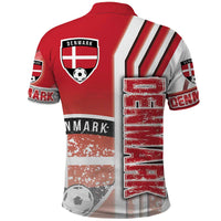 Denmark Football Polo Shirt Danish Dynamite Soccer - Road To Champion - Wonder Print Shop