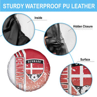 Denmark Football Spare Tire Cover Danish Dynamite Soccer - Road To Champion - Wonder Print Shop