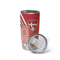 Denmark Football Tumbler Cup Danish Dynamite Soccer - Road To Champion - Wonder Print Shop