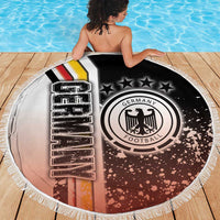 Germany Football Beach Blanket Die Mannschaft Soccer - Road To Champion - Wonder Print Shop