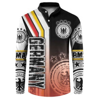 Germany Football Button Sweatshirt Die Mannschaft Soccer - Road To Champion - Wonder Print Shop