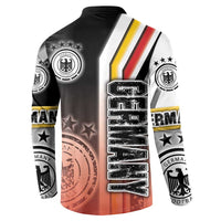 Germany Football Button Sweatshirt Die Mannschaft Soccer - Road To Champion - Wonder Print Shop