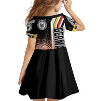 Germany Football Family Matching Off Shoulder Maxi Dress and Hawaiian Shirt Die Mannschaft Soccer - Road To Champion - Wonder Print Shop