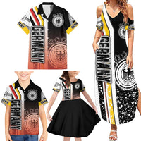 Germany Football Family Matching Summer Maxi Dress and Hawaiian Shirt Die Mannschaft Soccer - Road To Champion - Wonder Print Shop