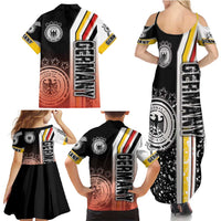 Germany Football Family Matching Summer Maxi Dress and Hawaiian Shirt Die Mannschaft Soccer - Road To Champion - Wonder Print Shop