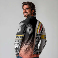 Germany Football Long Sleeve Polo Shirt Die Mannschaft Soccer - Road To Champion - Wonder Print Shop