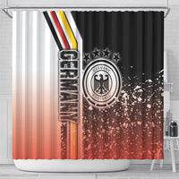 Germany Football Shower Curtain Die Mannschaft Soccer - Road To Champion - Wonder Print Shop