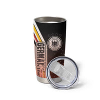 Germany Football Tumbler Cup Die Mannschaft Soccer - Road To Champion - Wonder Print Shop