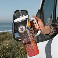 Germany Football Tumbler With Handle Die Mannschaft Soccer - Road To Champion - Wonder Print Shop