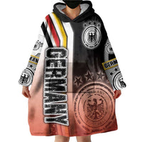 Germany Football Wearable Blanket Hoodie Die Mannschaft Soccer - Road To Champion - Wonder Print Shop
