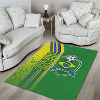 Brazil Football Area Rug Selecao Soccer - Road To Champion