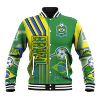 Brazil Football Baseball Jacket Selecao Soccer - Road To Champion