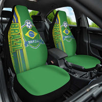 Brazil Football Car Seat Cover Selecao Soccer - Road To Champion - Wonder Print Shop