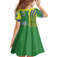 Brazil Football Family Matching Mermaid Dress and Hawaiian Shirt Selecao Soccer - Road To Champion - Wonder Print Shop