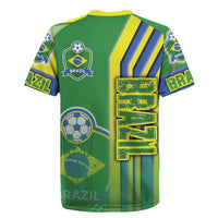 Brazil Football Rugby Jersey Selecao Soccer - Road To Champion - Wonder Print Shop