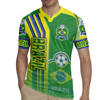 Brazil Football Rugby Jersey Selecao Soccer - Road To Champion - Wonder Print Shop