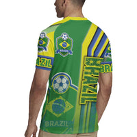 Brazil Football Rugby Jersey Selecao Soccer - Road To Champion - Wonder Print Shop