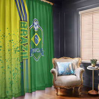 Brazil Football Window Curtain Selecao Soccer - Road To Champion - Wonder Print Shop