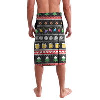 Ho Ho Ho Hold My Beer Santa African Lavalava Laugh With Beer On Christmas - Wonder Print Shop